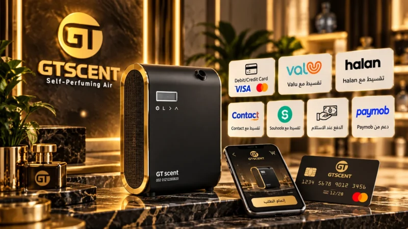 وسائل الدفع المتاحة في GT Scent